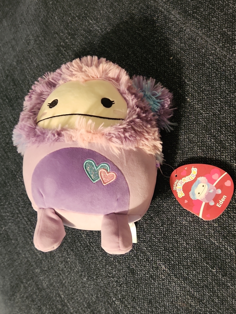 Squishmallows Style Plush Toy - Lavender Pink Multi Color